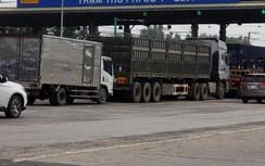 Trạm thu phí BOT QL51 xả trạm 2 lần vì kẹt xe ngày đầu năm