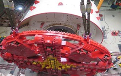 Dự án đường sắt Nhổn - ga Hà Nội nhận thêm robot đào hầm “khủng”