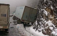 Cục CSGT khuyến cáo: Nên hạn chế hoặc ngừng lưu thông khi đường đóng băng