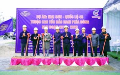 Khởi công gói thầu lớn nhất cao tốc Mai Sơn - QL45