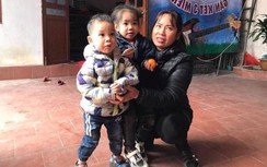 Xót xa gia cảnh hai cháu bé bị bỏ rơi trên đê sông Hồng ngày giá rét