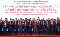 Quảng Bình: Đầu tư và ghi nhớ đầu tư hơn 141.000 tỷ đồng