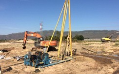 Tăng tốc thi công trên công trường cao tốc Vĩnh Hảo - Phan Thiết