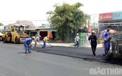 Cận cảnh tăng tốc thảm nhựa tuyến Quản Lộ - Phụng Hiệp dịp cận Tết 2021