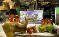 Đường hoa Nguyễn Huệ Tết 2021 với thiết kế linh vật trâu độc đáo