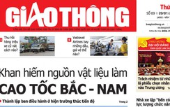 Tin mới nhất, hay nhất trên Báo Giao thông ngày 20/1/2021