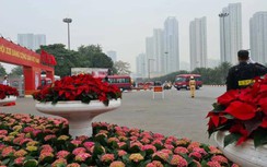 Tổng duyệt phương án dẫn đoàn phục vụ Đại hội Đảng XIII