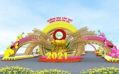 Giá vé giữ xe tại Đường hoa Tết Cần Thơ năm 2021 cao nhất 40.000 đồng/xe