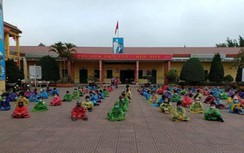 Hình ảnh mới nhất của 75 trẻ mầm non trong khu cách ly ở Hải Dương