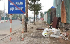 Chùm ảnh: Đường nối 3 quận của Thủ đô hết cảnh "ngập" trong rác