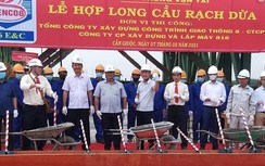 Hợp long cầu gần 157 tỷ đồng nối Long An - TP HCM