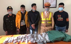 Hà Nội: Cảnh sát 141 bắt nóng hai đối tượng vận chuyển pháo