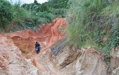 Con đường “sinh tử” đến làng Đê Kôn