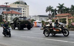 Phun khử trùng Bệnh viện GTVT Hải Phòng sau khi 2 điều dưỡng nhiễm Covid-19