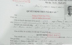 Đối tượng bị truy nã đặc biệt thay tên đổi họ lẩn trốn ở nhiều tỉnh