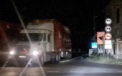 Hải Phòng: Xe tải rầm rập đi đường cấm, né trạm thu phí QL10