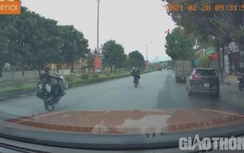 2 thanh niên đi xe máy bốc đầu trên QL7 ở Nghệ An dương tính với ma túy
