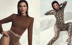 Á hậu Kim Duyên hoá thành trăn Nam Mỹ, khoe đường cong nuột nà