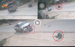 Video: Sang đường ẩu, người đàn ông bị ô tô bán tải tông văng xa