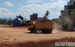 Cận cảnh đường đi của đất lậu vào công trình 20 tỷ ở Bình Định