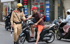 Bị CSGT "đón lõng", hàng loạt tài xế không đội MBH "tẩu thoát" bất thành