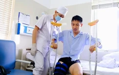 Nhờ đâu Hùng Dũng hồi phục thần kỳ, tập đi sau 1 ngày phẫu thuật?
