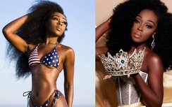 Cận cảnh đường cong của tân Hoa hậu Hoà bình Quốc tế