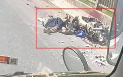Video TNGT 1/4: Người phụ nữ tử vong, tài xế bỏ trốn sau khi gây tai nạn