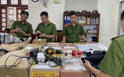 Cặp vợ chồng làm chủ điểm bán dụng cụ "cờ bạc bịp" số lượng lớn ở Thanh Hóa