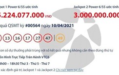 Kết quả xổ số Vietlott 10/4: Một người vừa trúng giải khủng