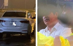 Hai tiếng xử lý tài xế say rượu, chạy quá tốc độ, gọi bạn livestream CSGT