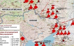 Tình báo Mỹ tiết lộ chi tiết quân số lực lượng Nga triển khai gần Ukraine