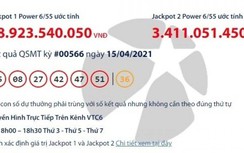 Kết quả xổ số Vietlott 15/4: Tìm người trúng thưởng gần 39 tỷ