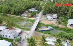 Video: Người dân phấn khởi trong lễ thông cầu do Báo Giao thông tài trợ