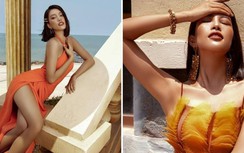 Hoa hậu Tiểu Vy "lột xác" với làn da bánh mật, khoe dáng nóng bỏng