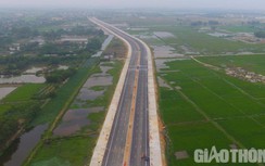 Thông xe kỹ thuật đường nối Sầm Sơn - Nghi Sơn, đưa vào sử dụng trước 30/4