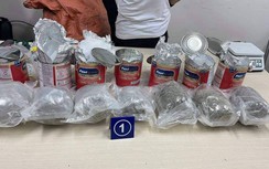 "Bí ẩn" gói quà biếu chứa 36kg ma túy quấn giấy bạc, đối phó chó nghiệp vụ