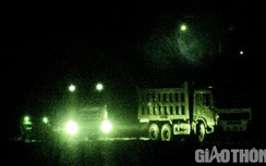 Video: Trắng trợn trộm cát sông Trà Khúc xuyên đêm