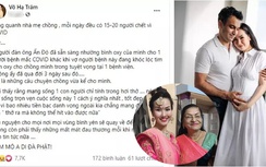 Võ Hạ Trâm xót xa kể về tình hình khu gia đình nhà chồng ở tâm dịch Ấn Độ