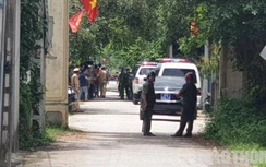 Án mạng ở Nghệ An: Giám đốc Công an tỉnh, xe bọc thép đến hiện trường