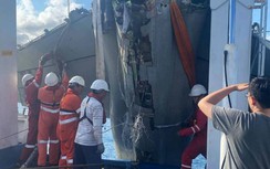 Đài Loan bất ngờ trục vớt được xác máy bay F-5E bị rơi ngoài biển