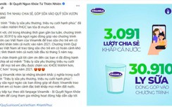 Chiến dịch “share” hạnh phúc, góp sữa của Vinamilk tạo sự lan tỏa tích cực