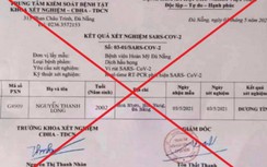 Triệu tập đối tượng làm giả kết quả xét nghiệm dương tính SARS-CoV-2