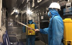 Toàn bộ xe buýt Transerco được khử khuẩn hàng ngày phòng Covid-19