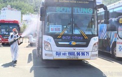 Nhà xe lớn nhất tuyến Quy Nhơn-Đà Nẵng chủ động tạm dừng hoạt động vận tải