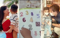 Mới 19 tháng tuổi, con trai Hòa Minzy đã đọc con số vanh vách