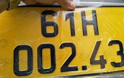 Từ 15/5, Bình Dương sẽ cấp đổi biển vàng cho ô tô kinh doanh vận tải