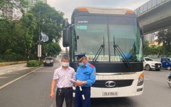 Hà Nội lập chốt kiểm tra phòng dịch Covid-19 trên các phương tiện vận tải