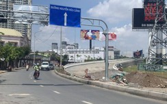Chỉ được lưu thông một chiều ở đường chui dưới dạ cầu Sài Gòn