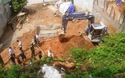Sạt lở taluy dương khi dựng bờ kè khiến một người tử vong